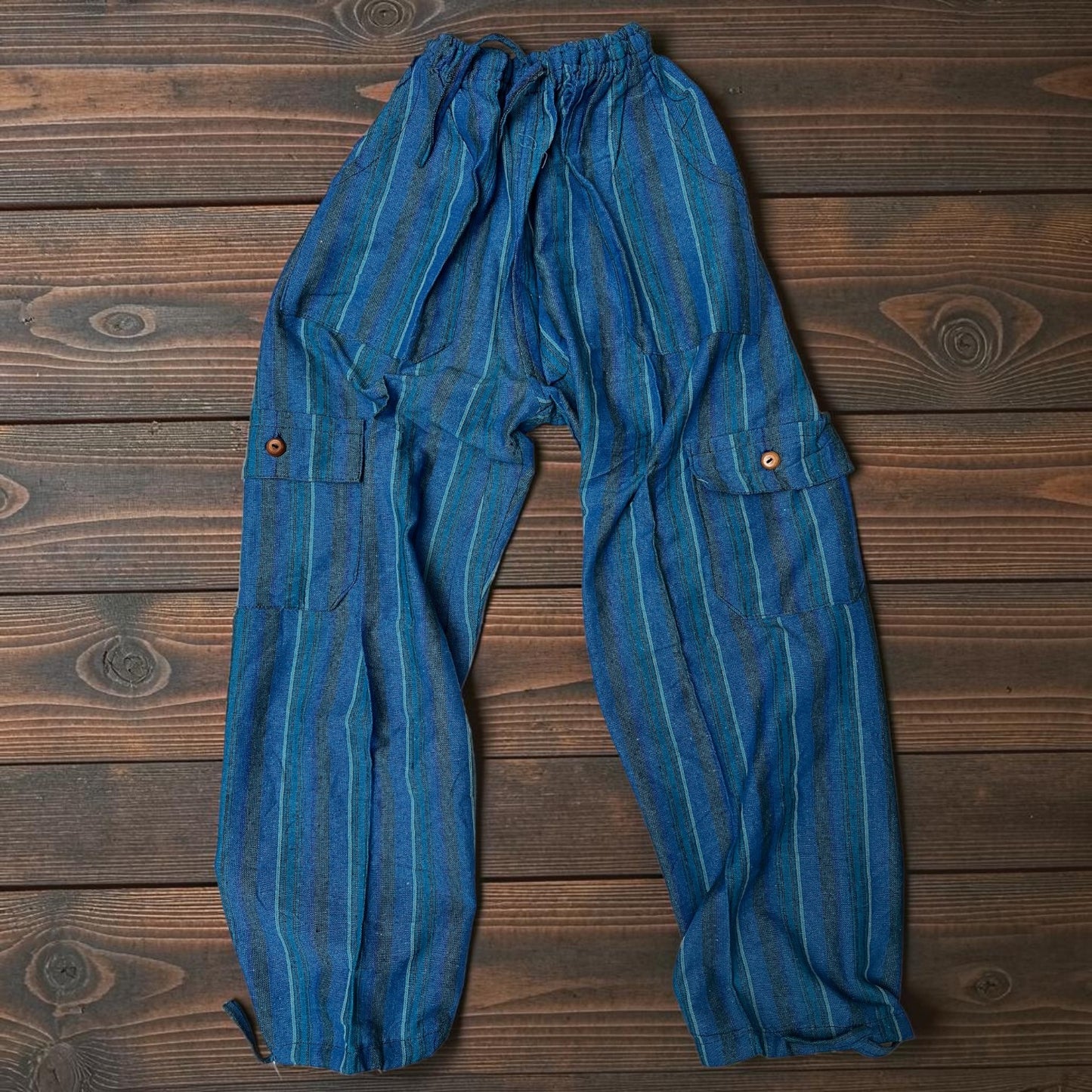 Luxury Boho Resort Harem Pants | Size Large Coastal Lounge Pants