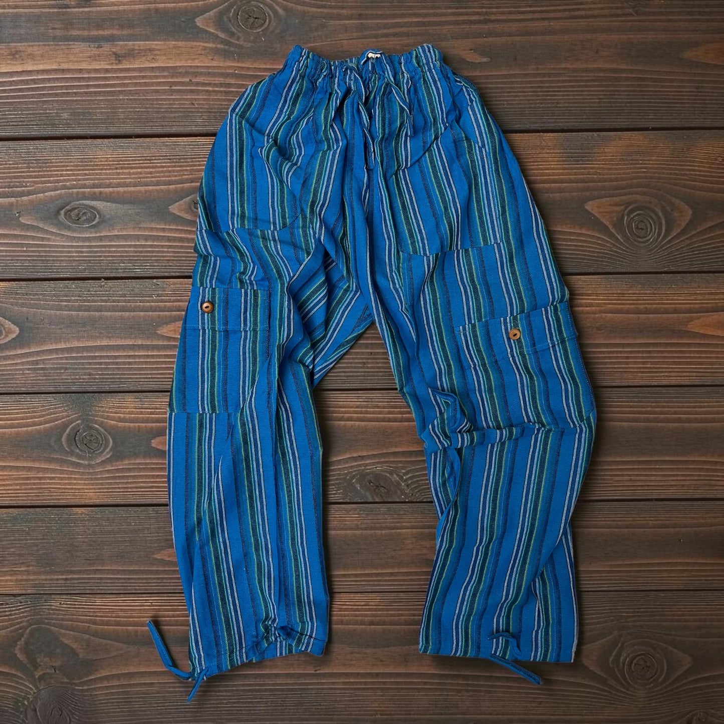 Luxury Boho Resort Harem Pants | Size Large Coastal Lounge Pants
