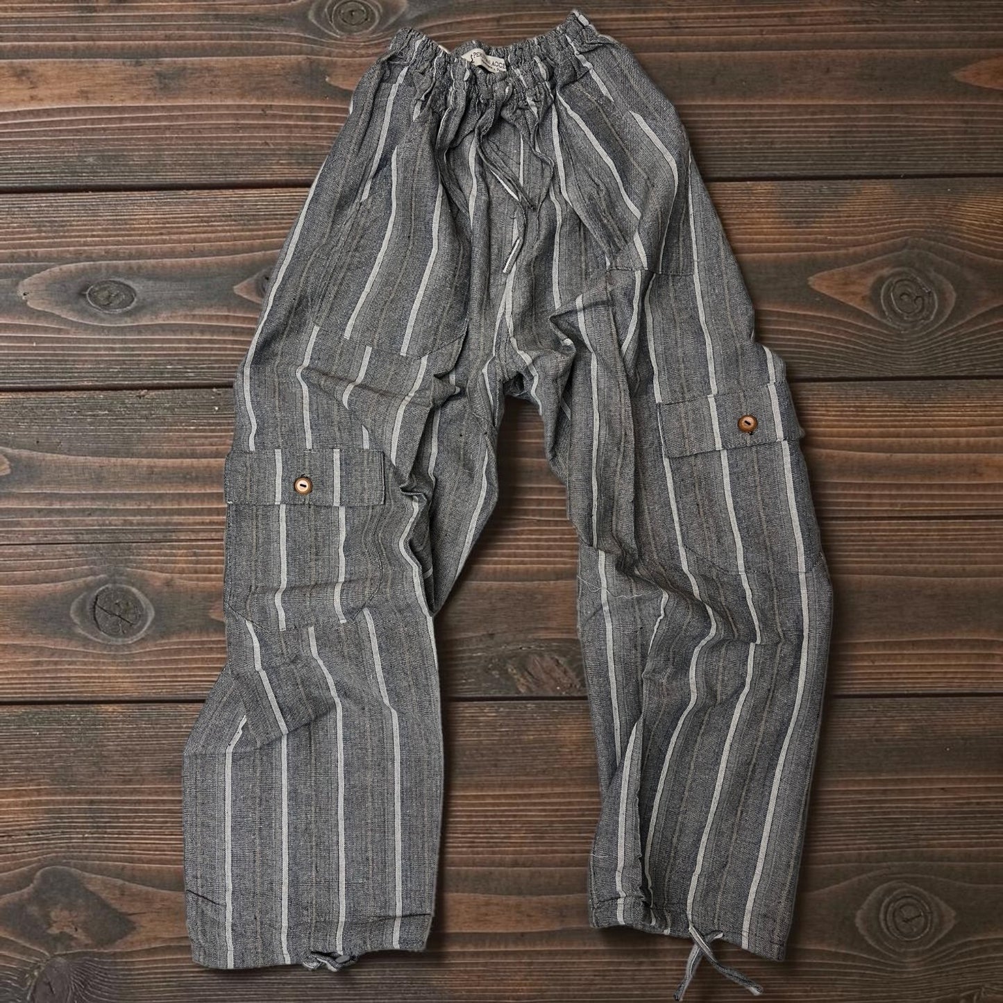 Luxury Boho Resort Harem Pants | Size Large Coastal Lounge Pants