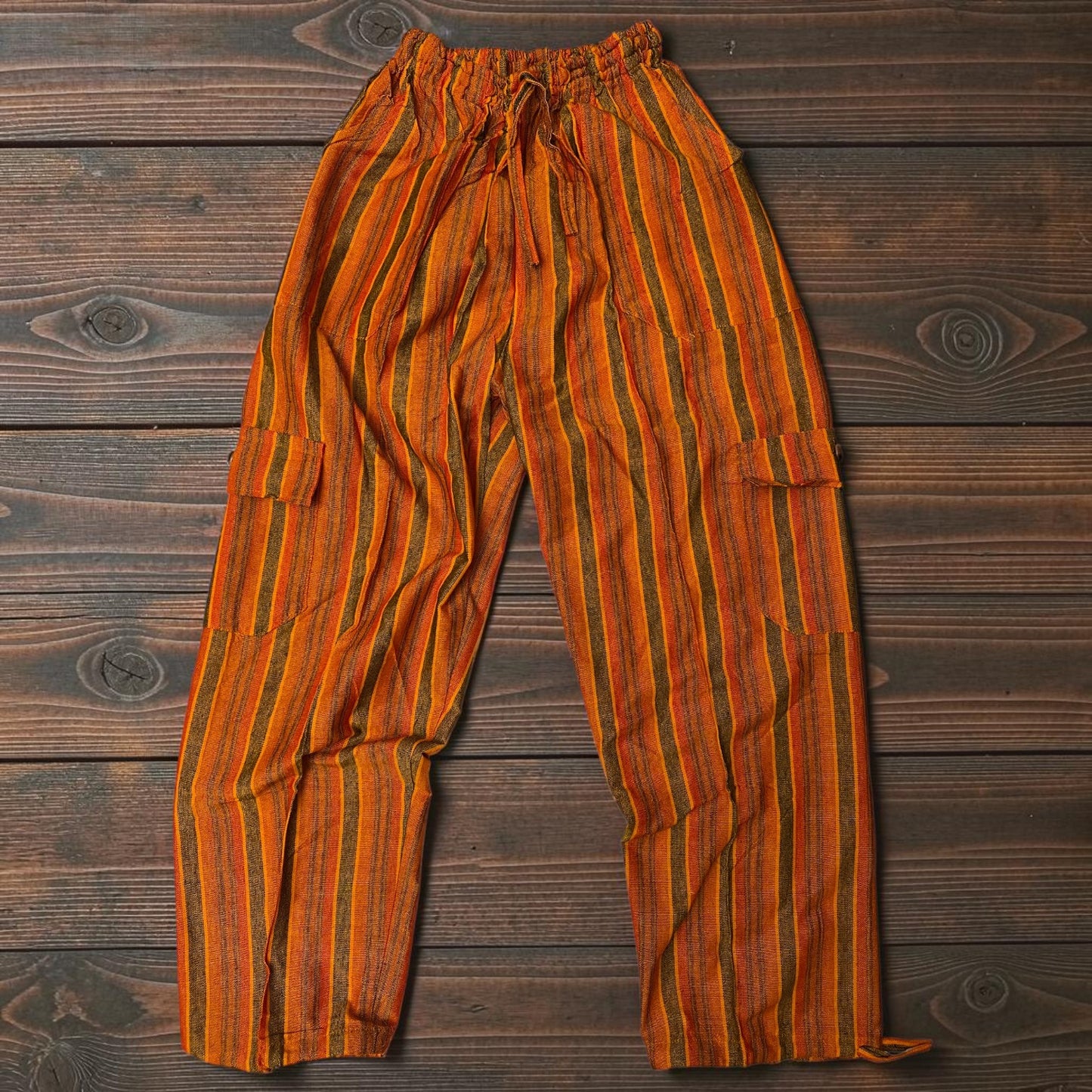 Luxury Boho Resort Harem Pants | Size Large Coastal Lounge Pants