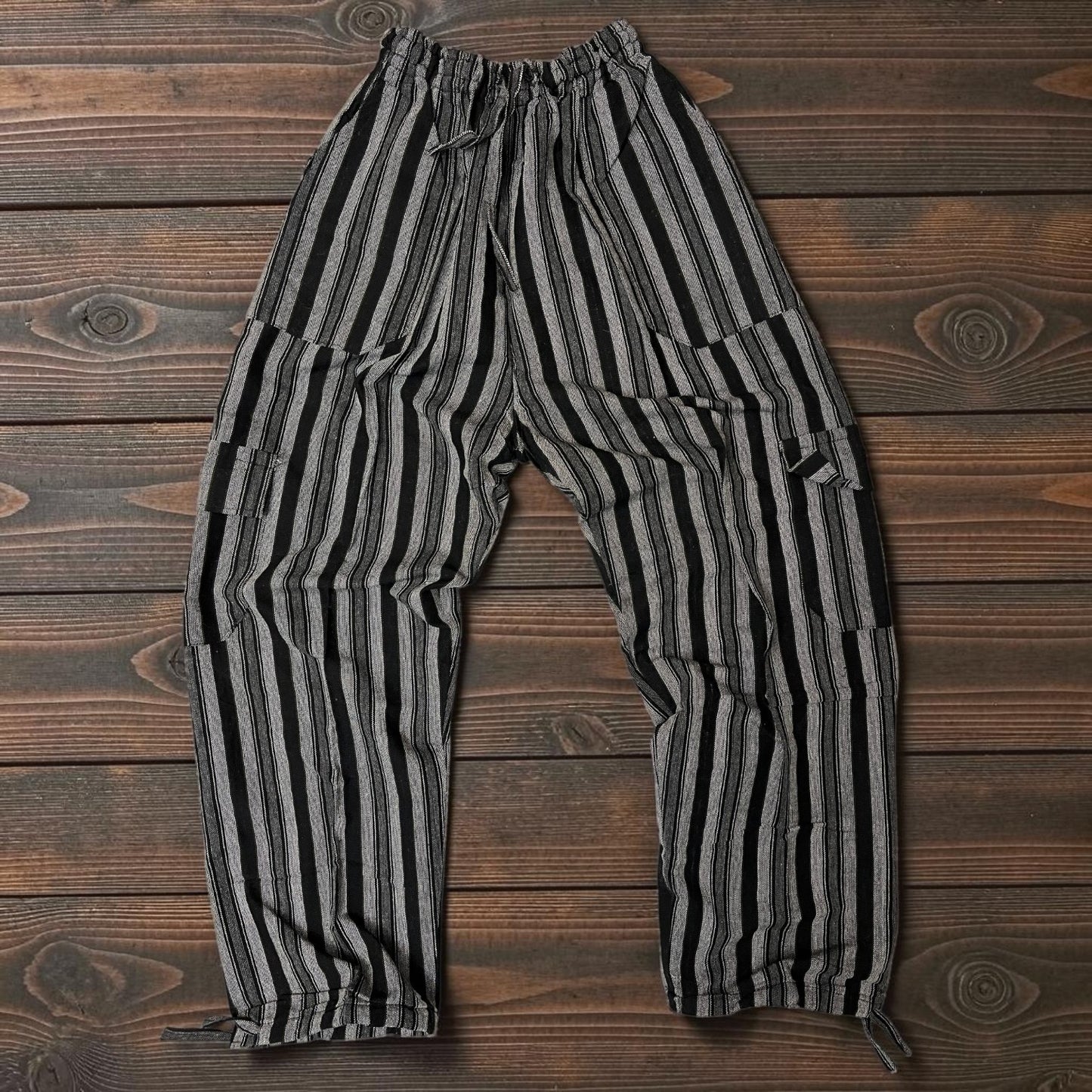 Luxury Boho Resort Harem Pants | Size Large Coastal Lounge Pants