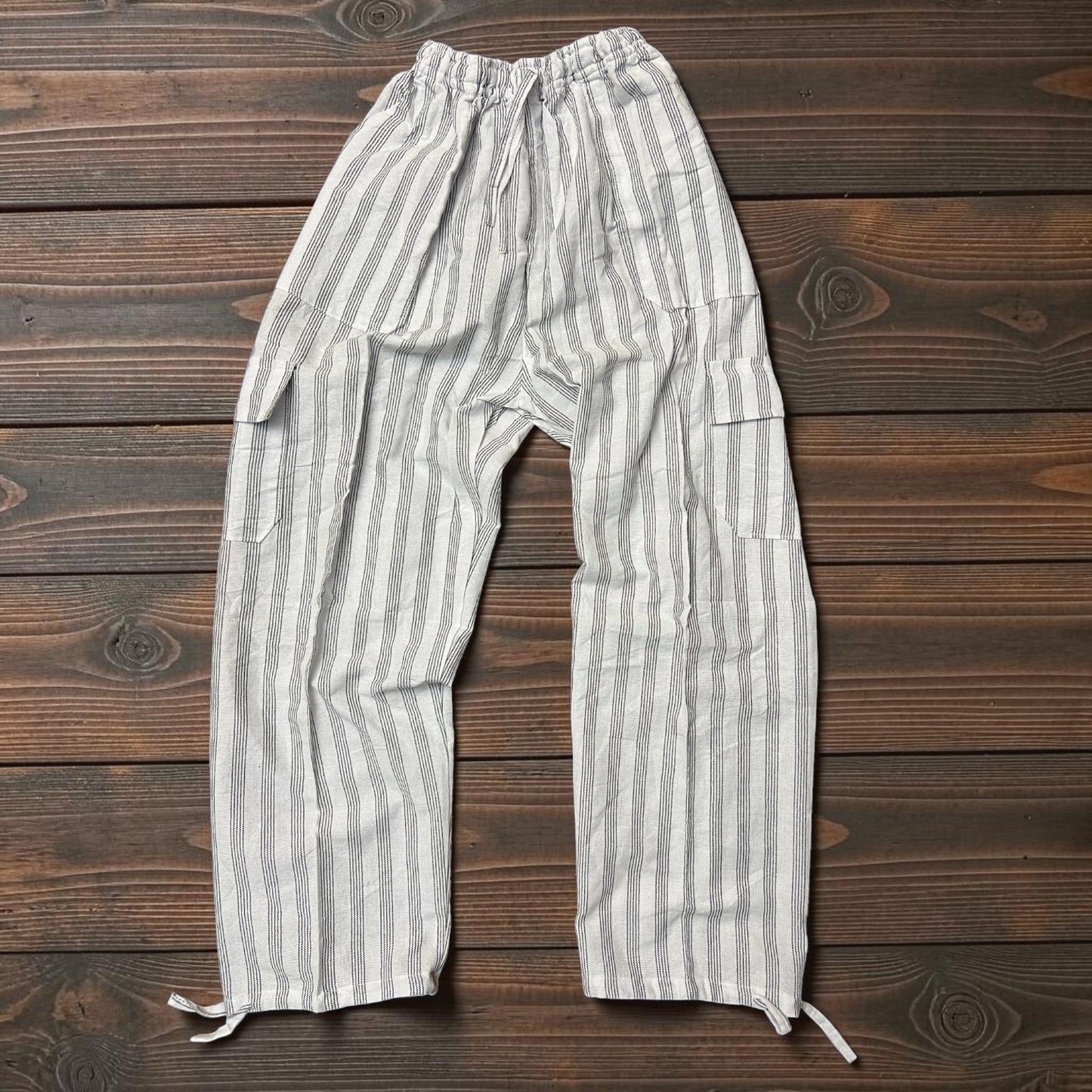 Luxury Boho Resort Harem Pants | Size Large Coastal Lounge Pants