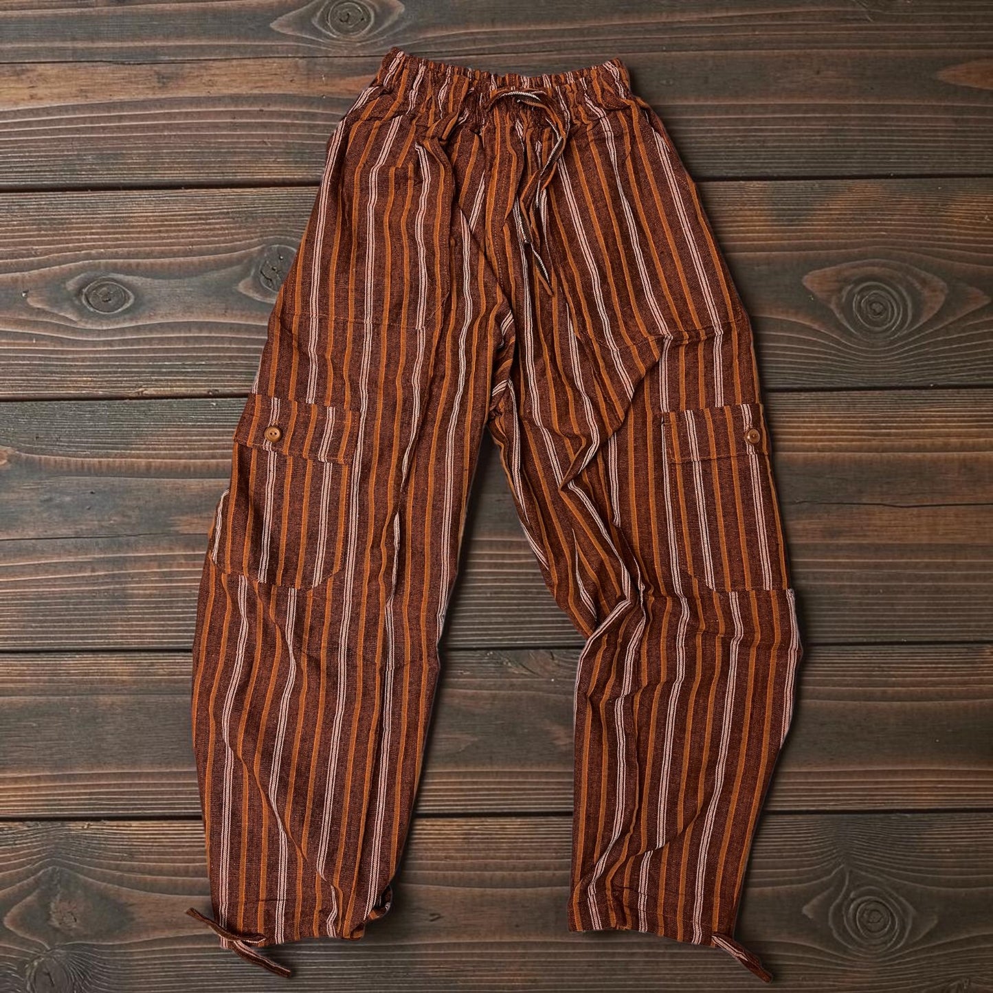 Luxury Boho Resort Harem Pants | Size Large Coastal Lounge Pants