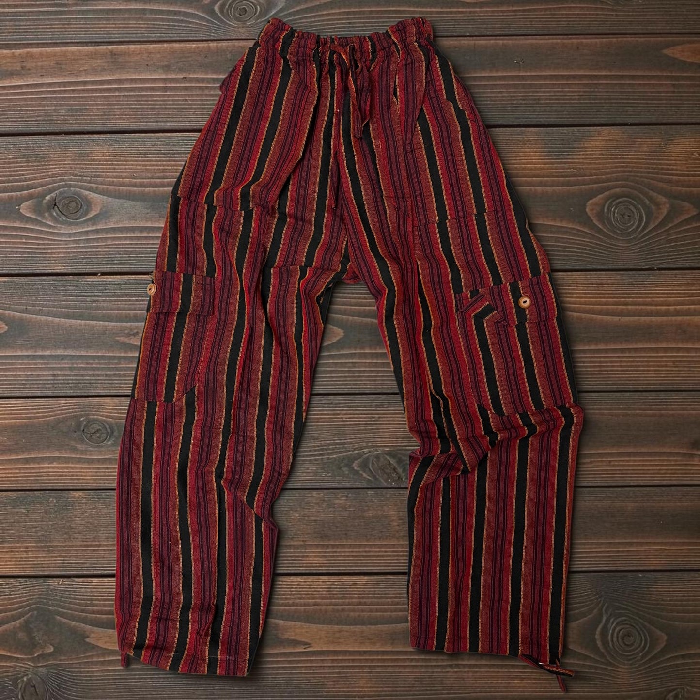 Luxury Boho Resort Harem Pants | Size Large Coastal Lounge Pants