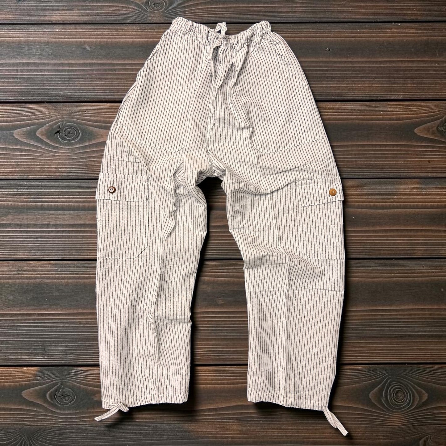 Luxury Boho Resort Harem Pants | Size Medium Coastal Lounge Pants