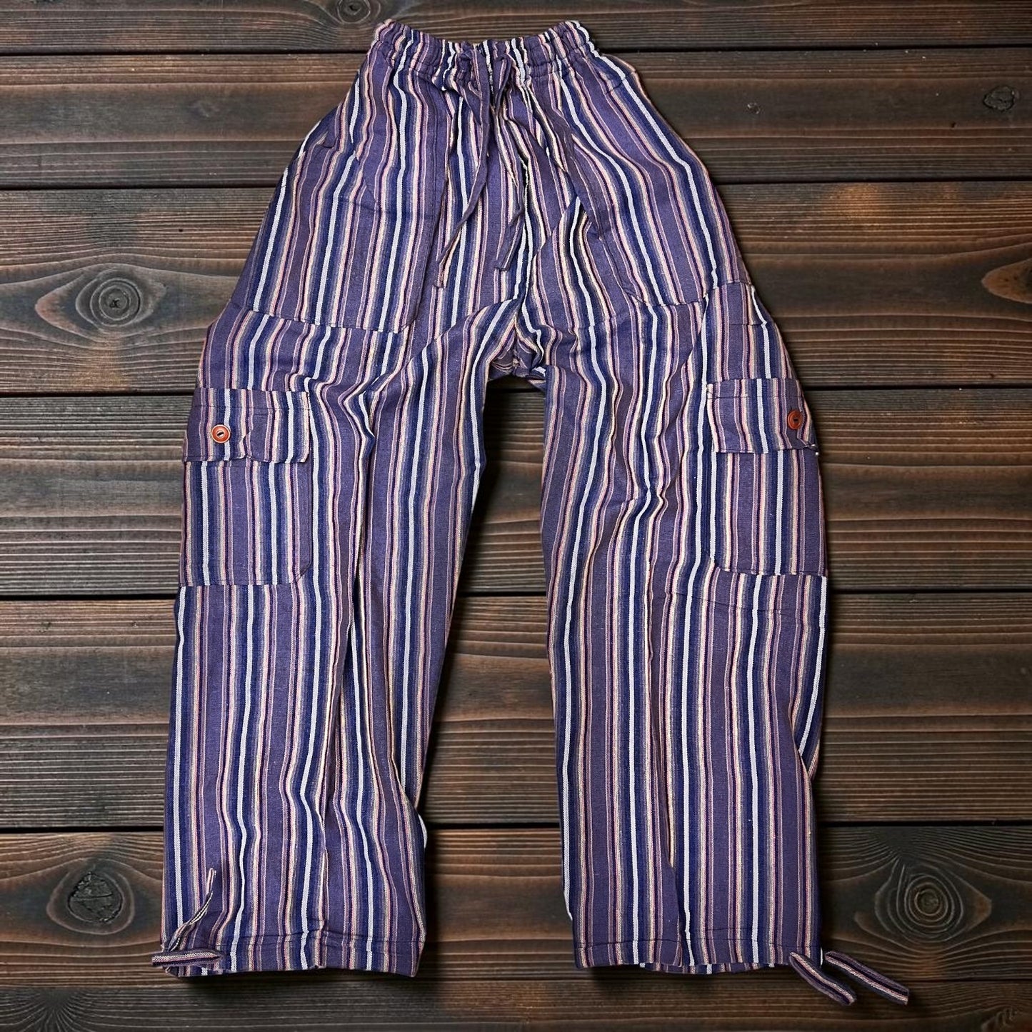 Luxury Boho Resort Harem Pants | Size Medium Coastal Lounge Pants
