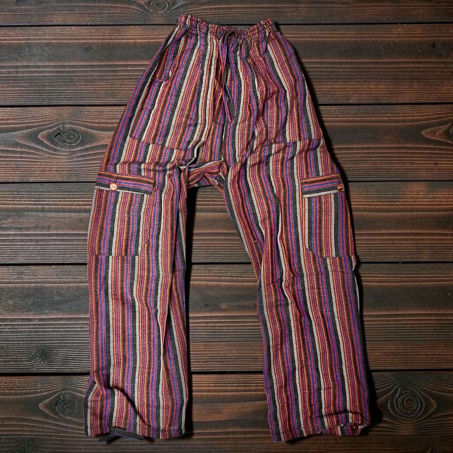 Luxury Boho Resort Harem Pants | Size Medium Coastal Lounge Pants