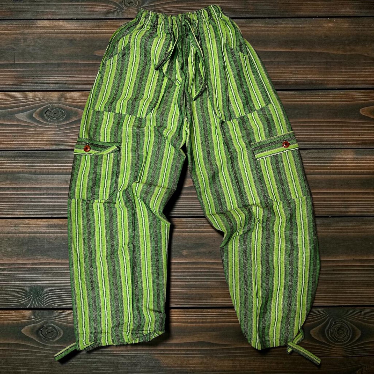 Luxury Boho Resort Harem Pants | Size Medium Coastal Lounge Pants