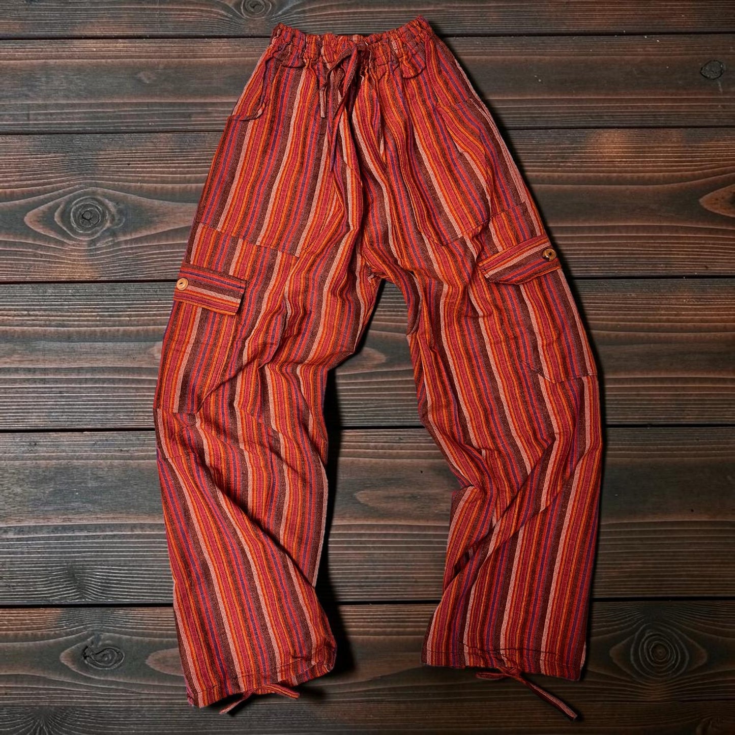 Luxury Boho Resort Harem Pants | Size Medium Coastal Lounge Pants