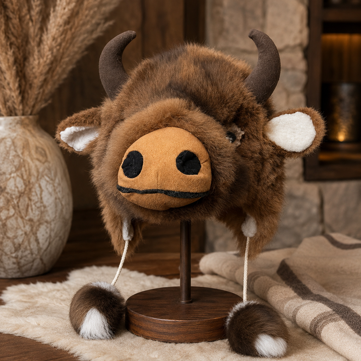 SPIRIT ANIMAL Luxury Baby Alpaca Fur Trapper Hat | Handmade in Peru