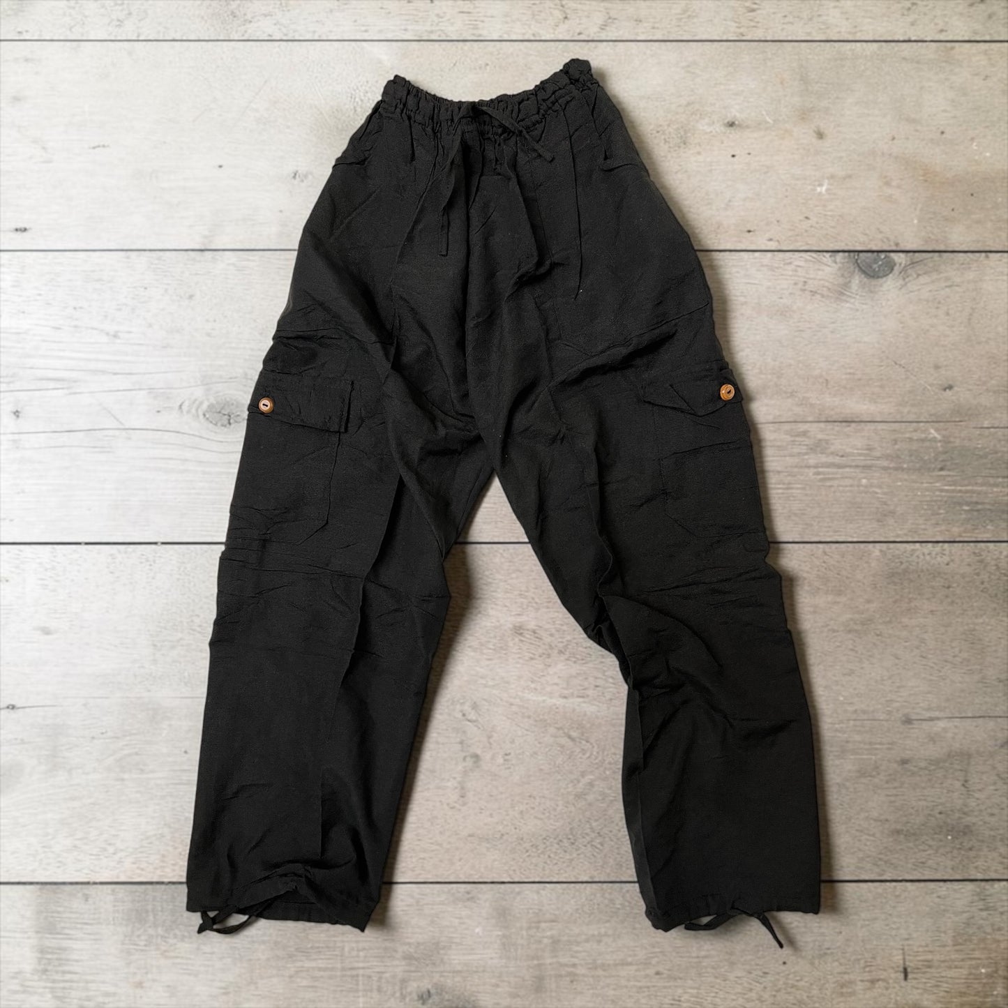 Luxury Solid Color Boho Harem Pants | Peruvian Pima Cotton Resort & Beach Pants for Women