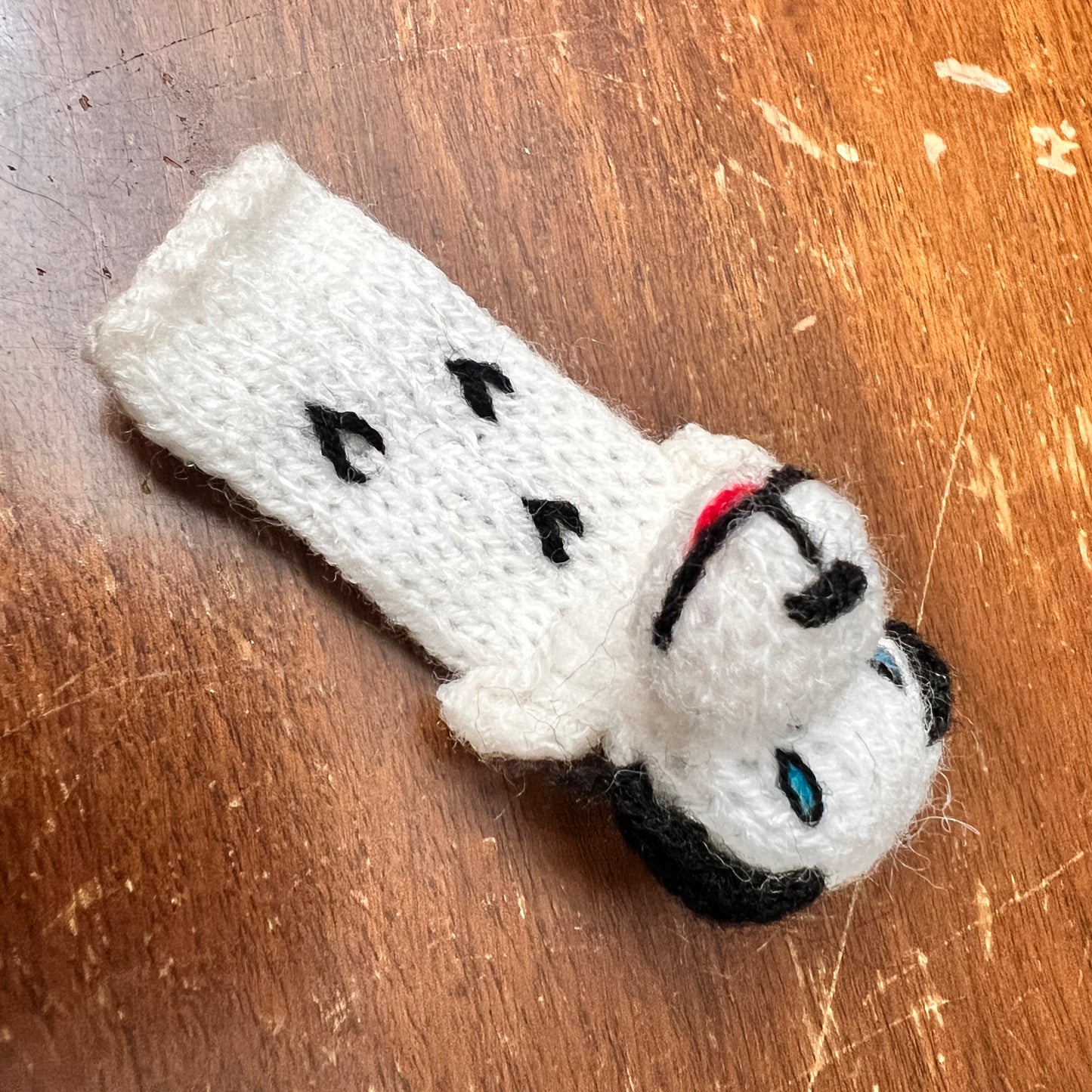 Hand Knit finger puppets