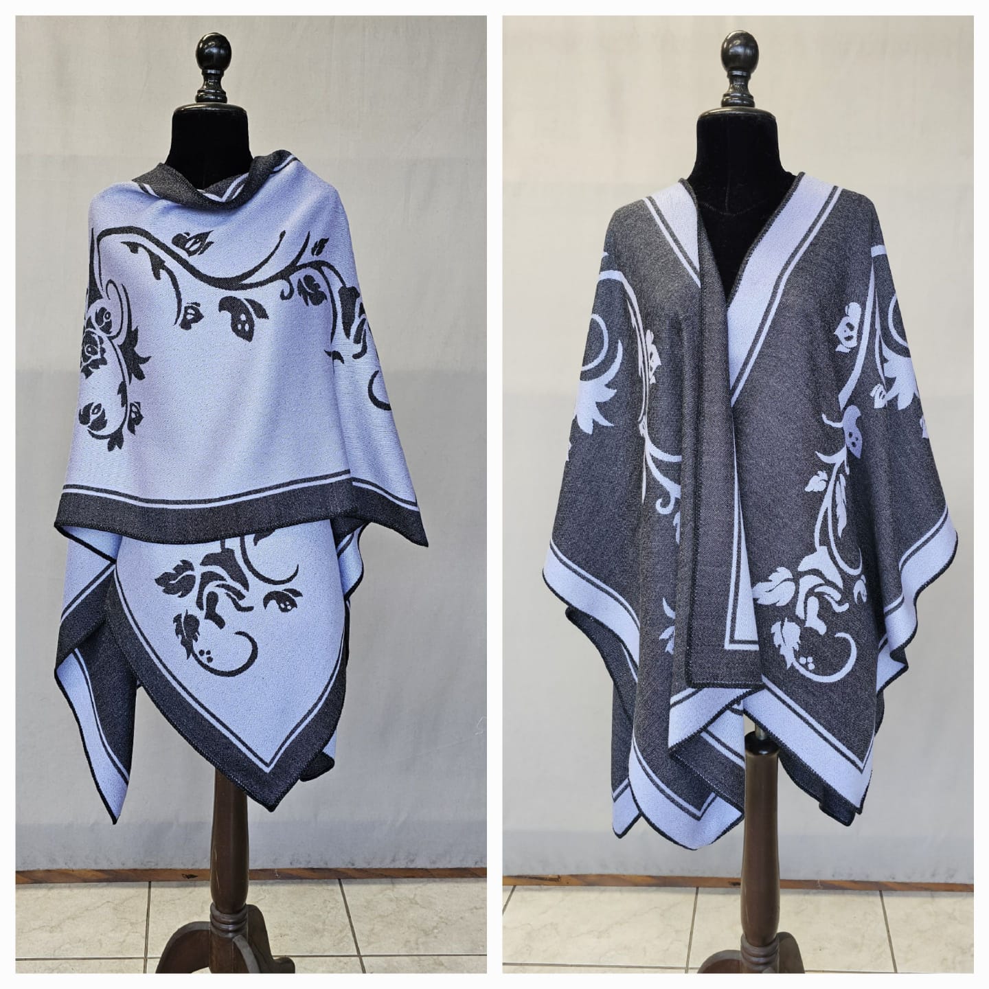 The Sumaq Reversible Baby Alpaca Shawl