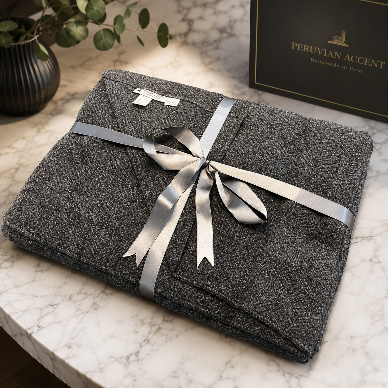 Luxury Baby Alpaca Blanket | King & Queen Size | Handmade in Peru | Natural Heat-Regulating Bedding