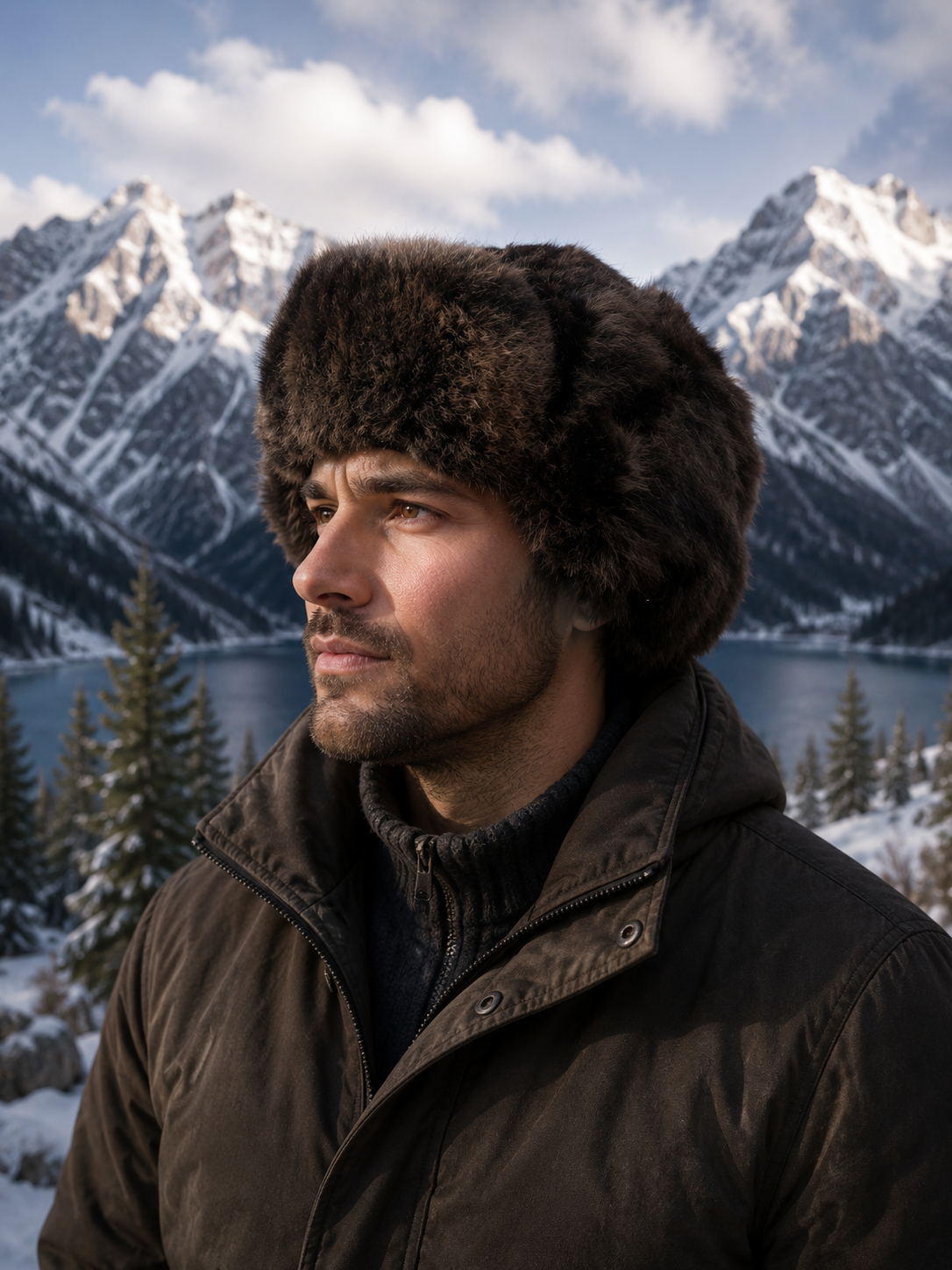 Baby Alpaca Fur Trapper Hat – Ultra Warm Outdoor Winter Hat