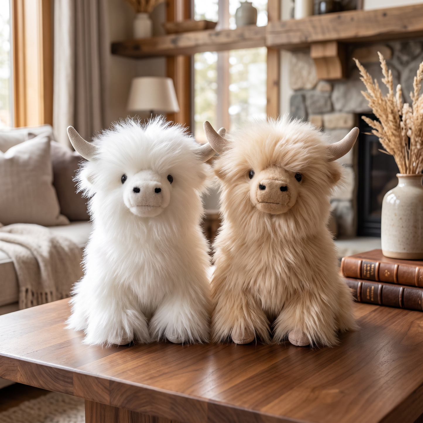 Luxury Baby Suri Alpaca Highland Bull | Handmade in Peru