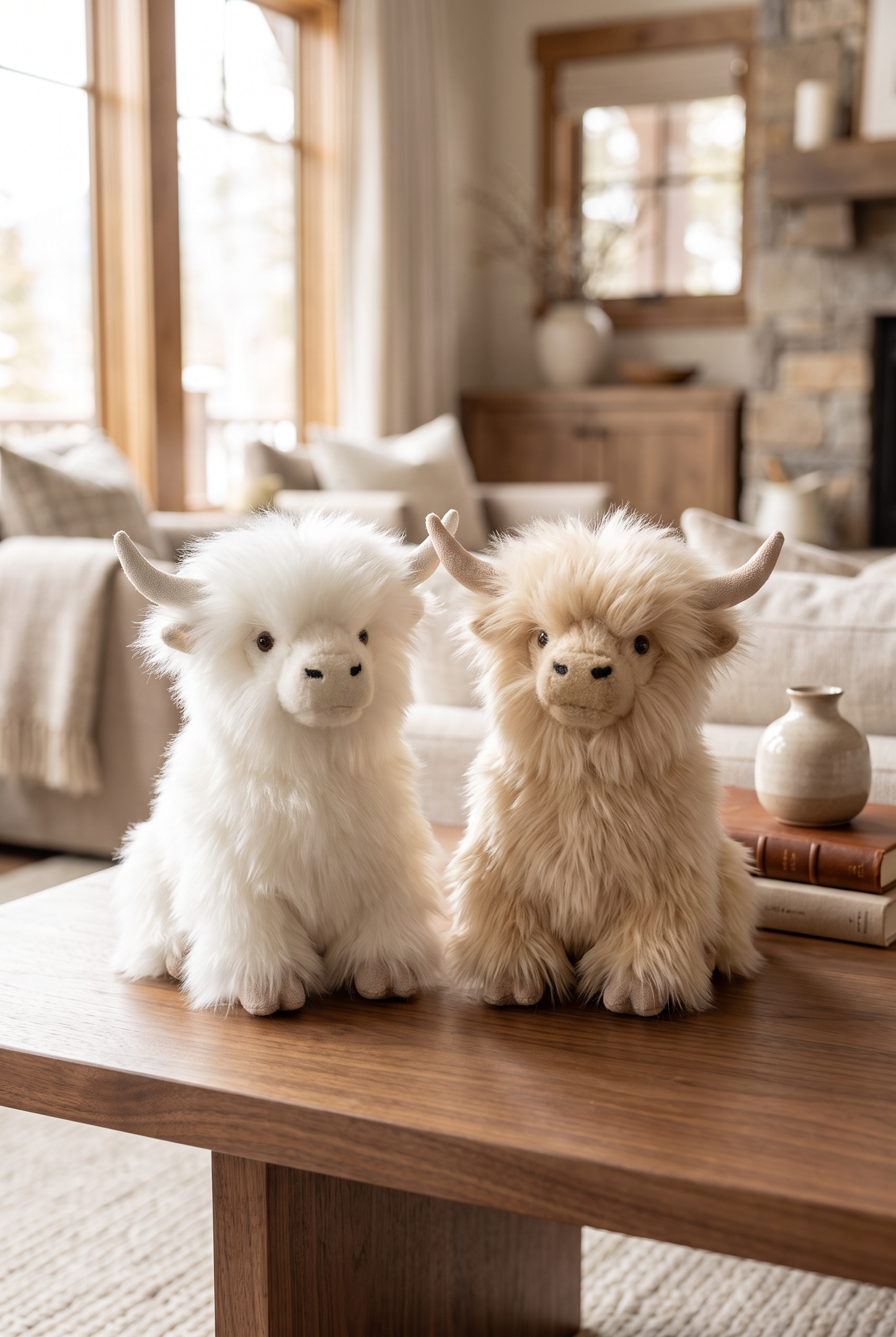 Luxury Baby Suri Alpaca Highland Bull | Handmade in Peru