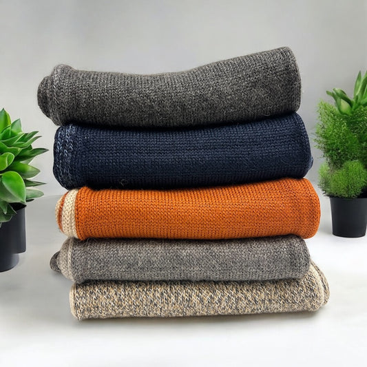 Luxury Alpaca DOBLE CARA Scarves.