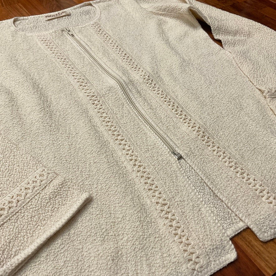 Ñusta 100% Peruvian Pima Cotton Zip Up.