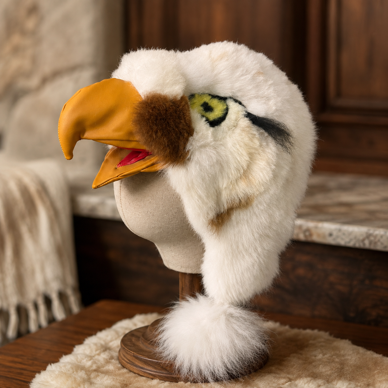 SPIRIT ANIMAL Luxury Baby Alpaca Fur Trapper Hat | Handmade in Peru