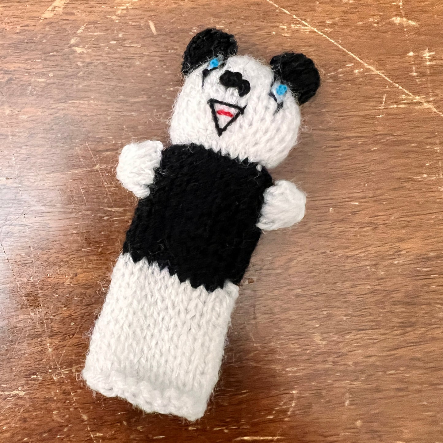 Hand Knit finger puppets