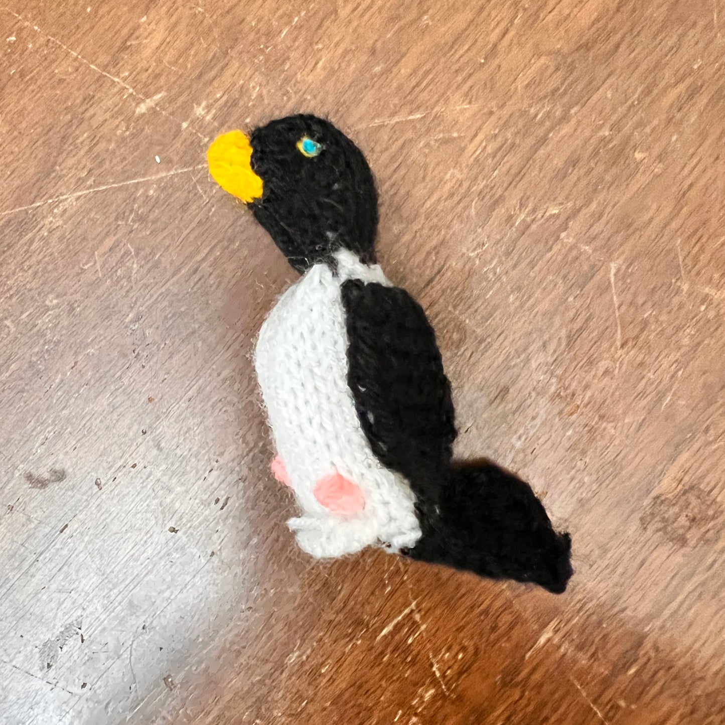 Hand Knit finger puppets