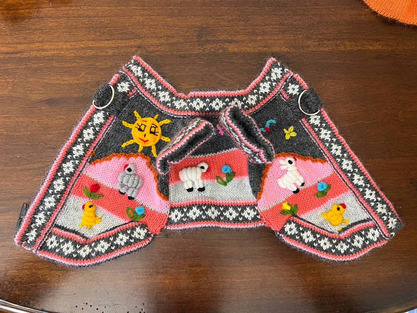 Luxury Teacup Dog Sweater | Handmade Peruvian Puppy Sweater