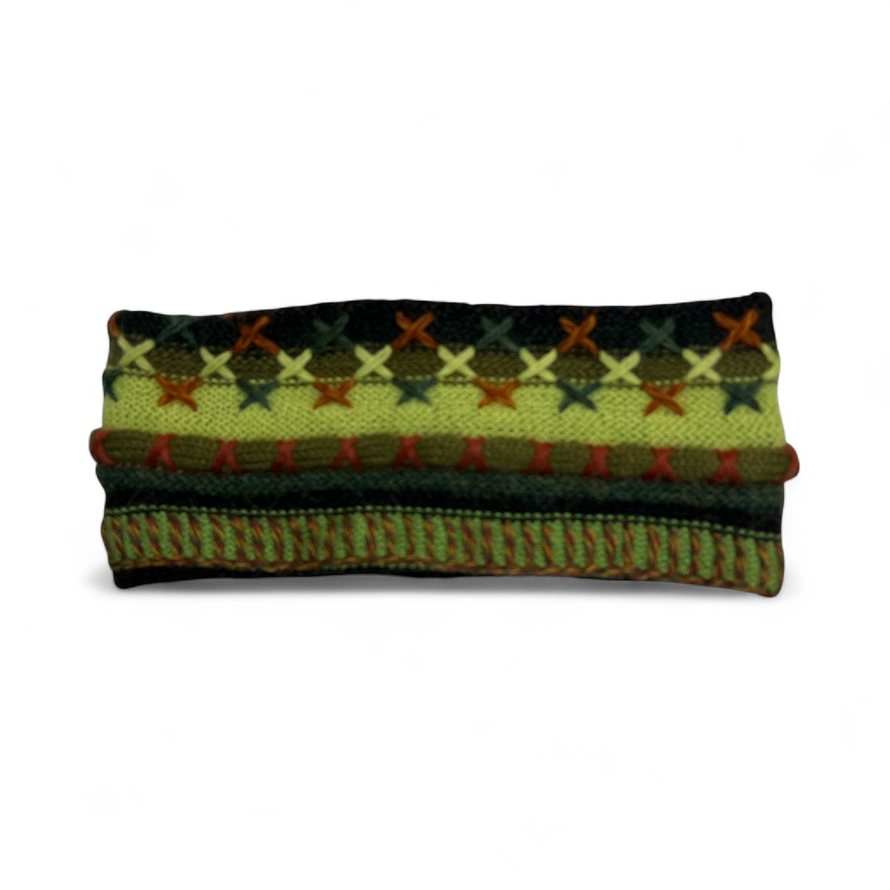 Peruvian Handmade reversible alpaca headbands