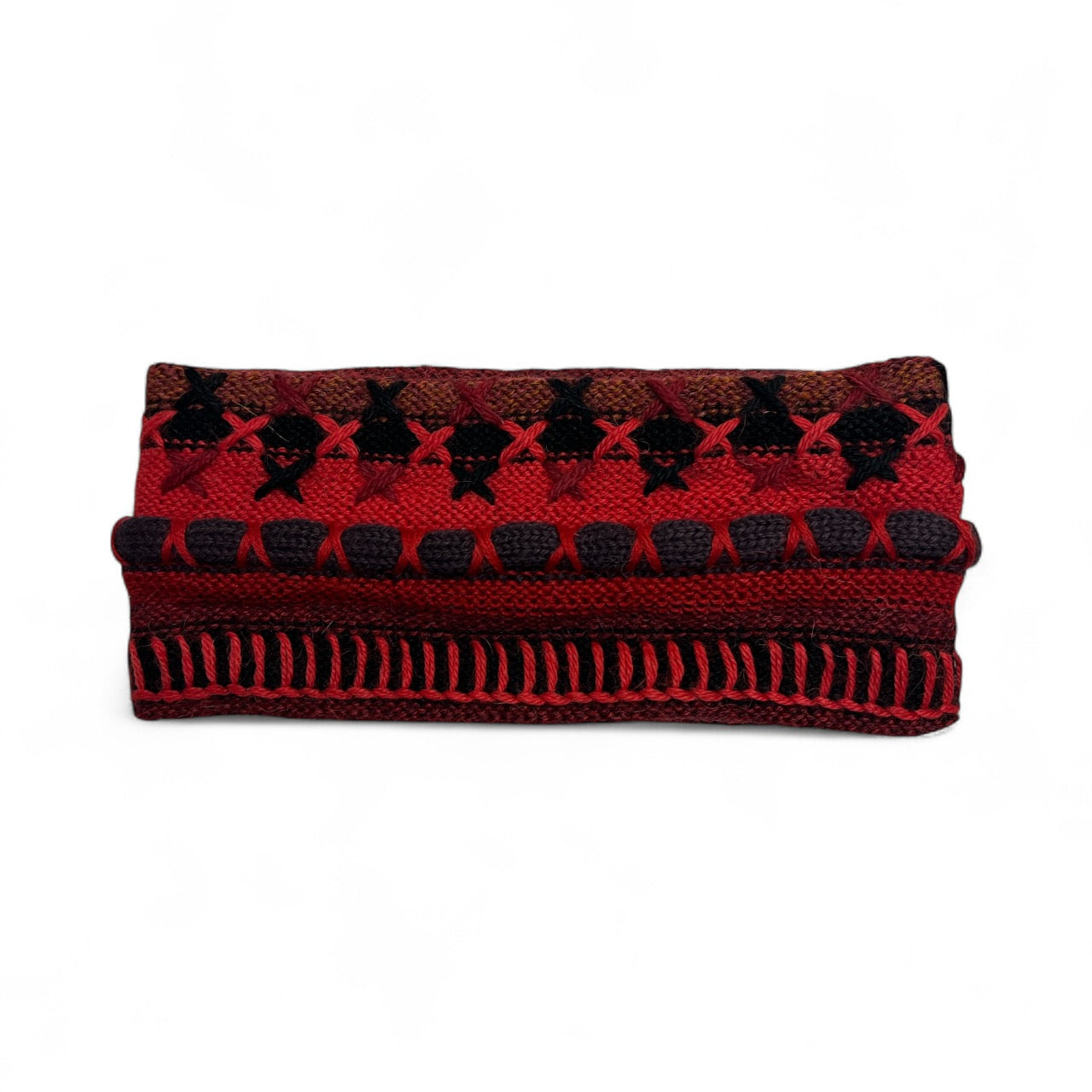 Peruvian Handmade reversible alpaca headbands