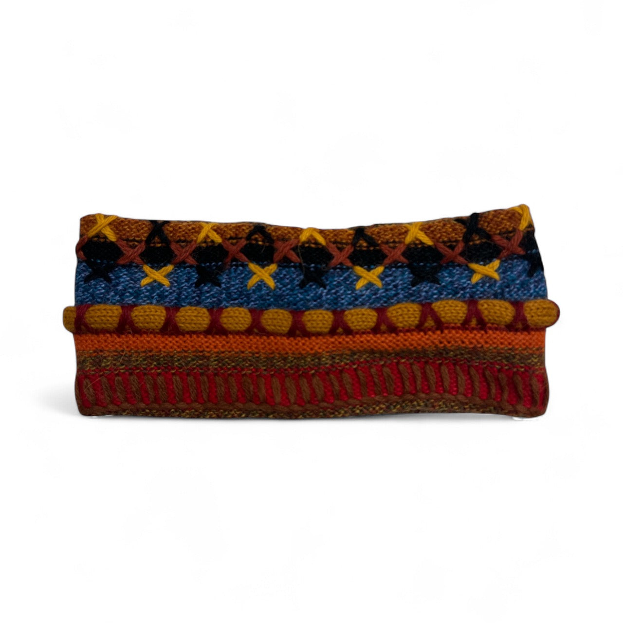 Peruvian Handmade reversible alpaca headbands