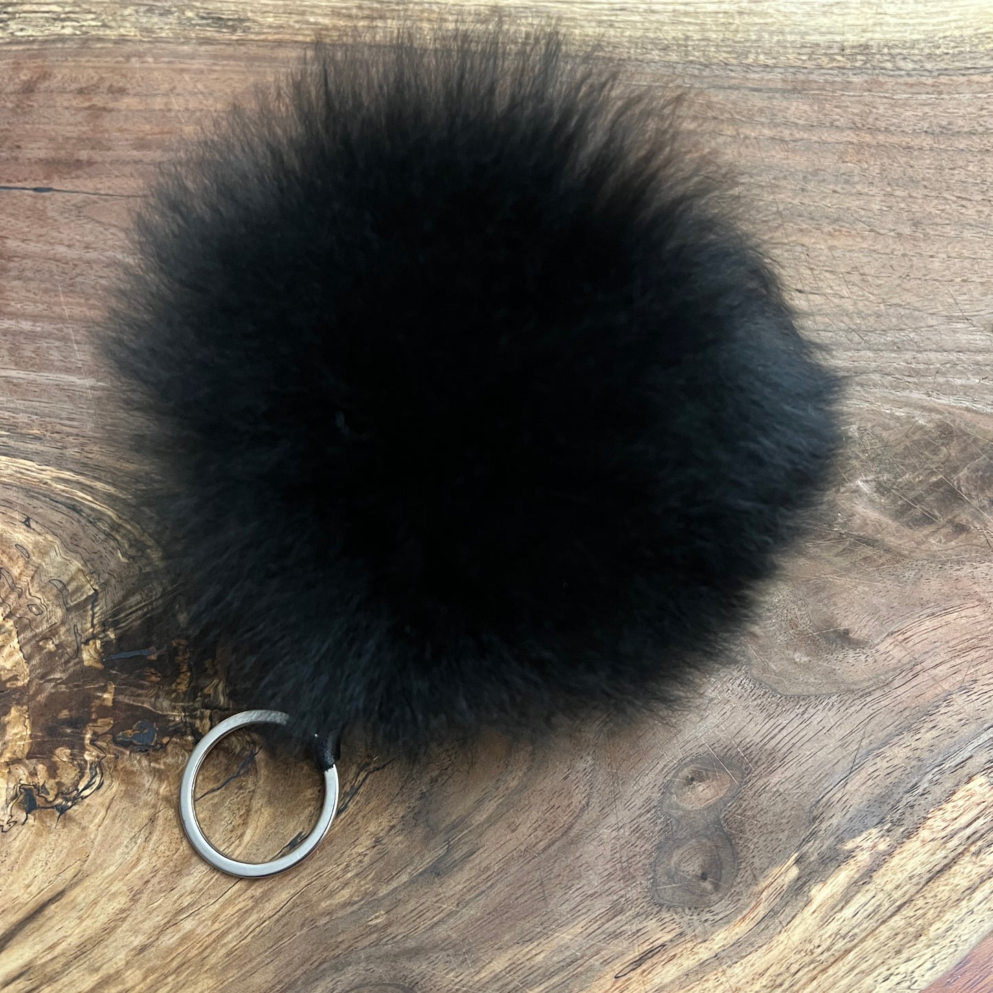 Luxury Baby Alpaca Fur Pom Pom Keychain – Handmade Purse Charm
