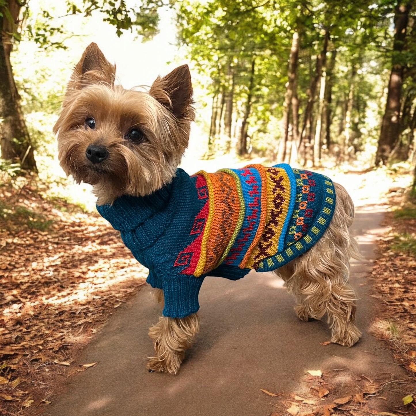JADE QUARTER SLEEVE dog sweater