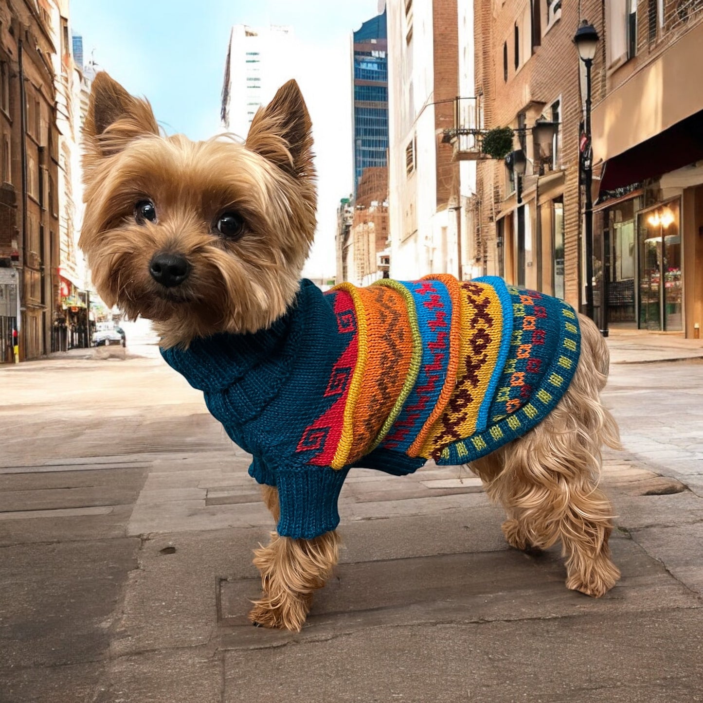JADE QUARTER SLEEVE dog sweater