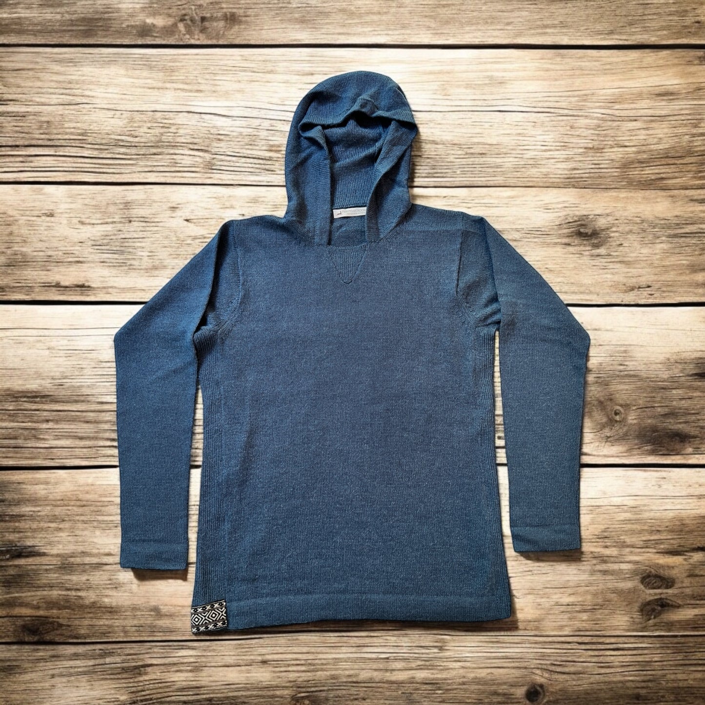 Luxury Baby Alpaca Hoodie – Heat Regulating Designer Outdoor Sweater for Men