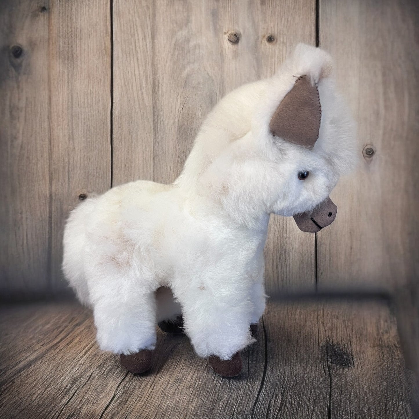 Medium Handmade Donkey Stuffed Animal – Limited Edition (Only 4 Available!)