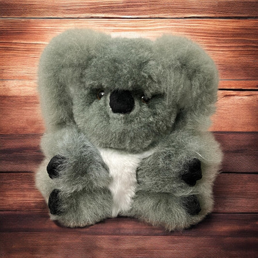 Handmade Baby Alpaca Fur Koala (Medium Size)