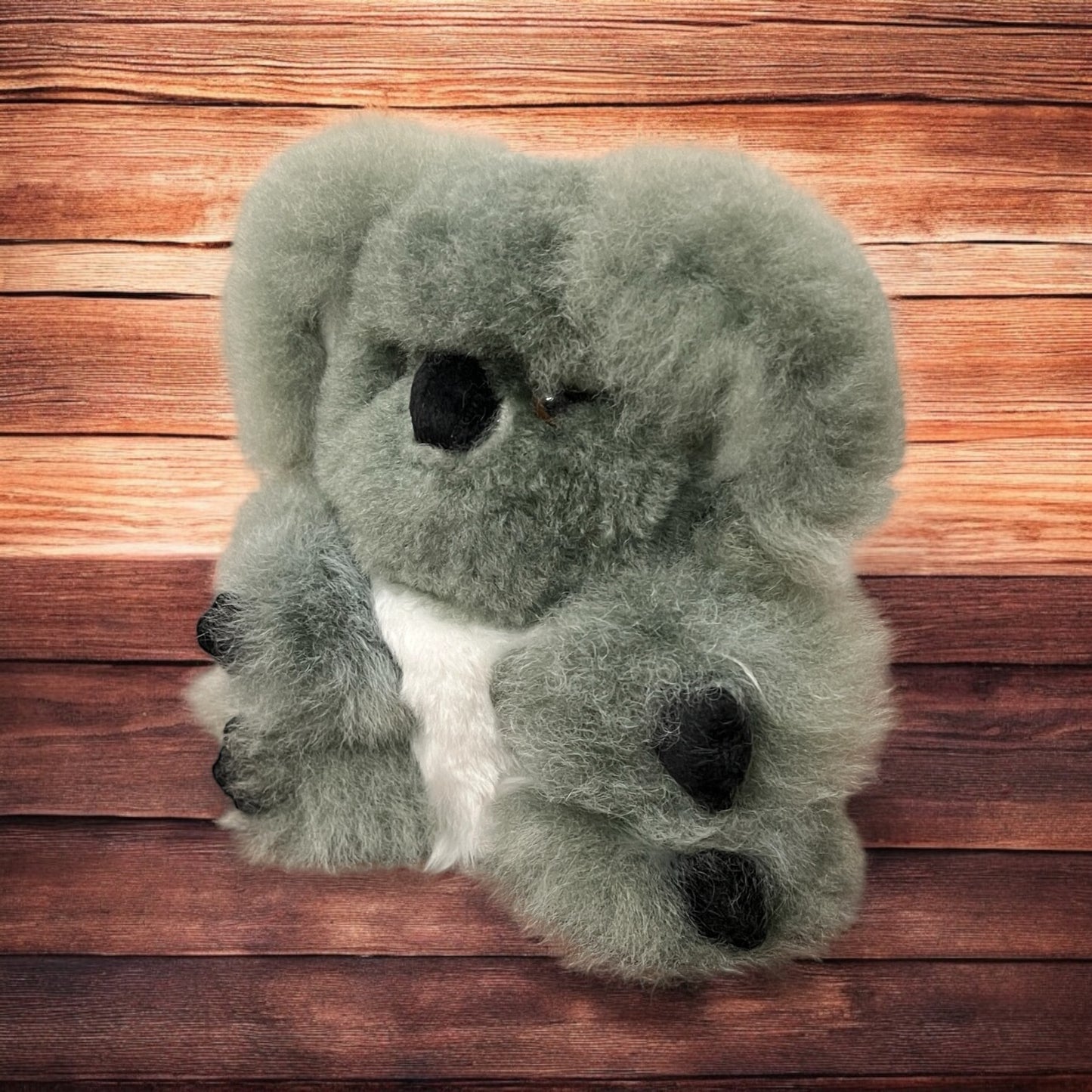 Handmade Baby Alpaca Fur Koala (Medium Size)