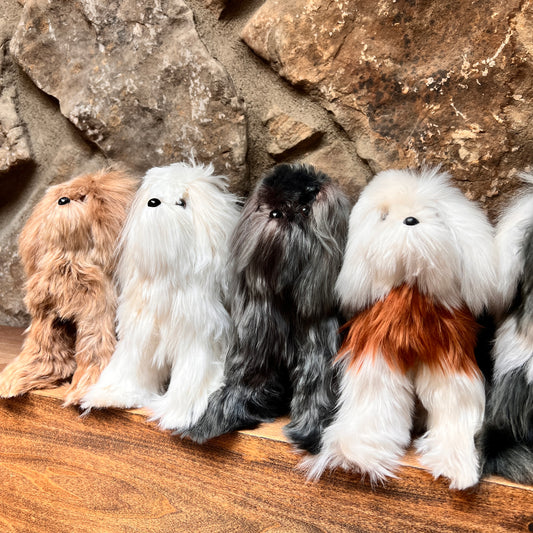 Medium Alpaca Fur Dog