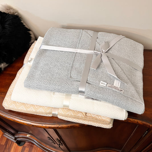 Luxury Queen or King Size Alpaca Blanket