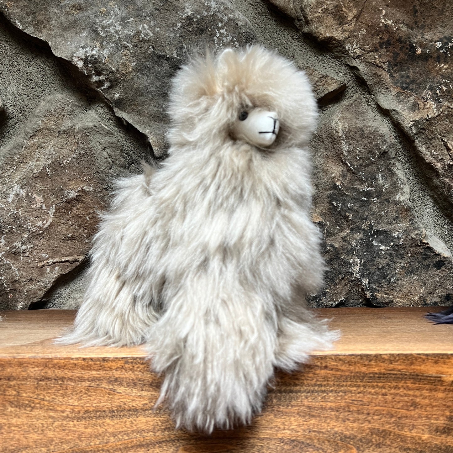 9" Handmade Suri Fur Alpaca