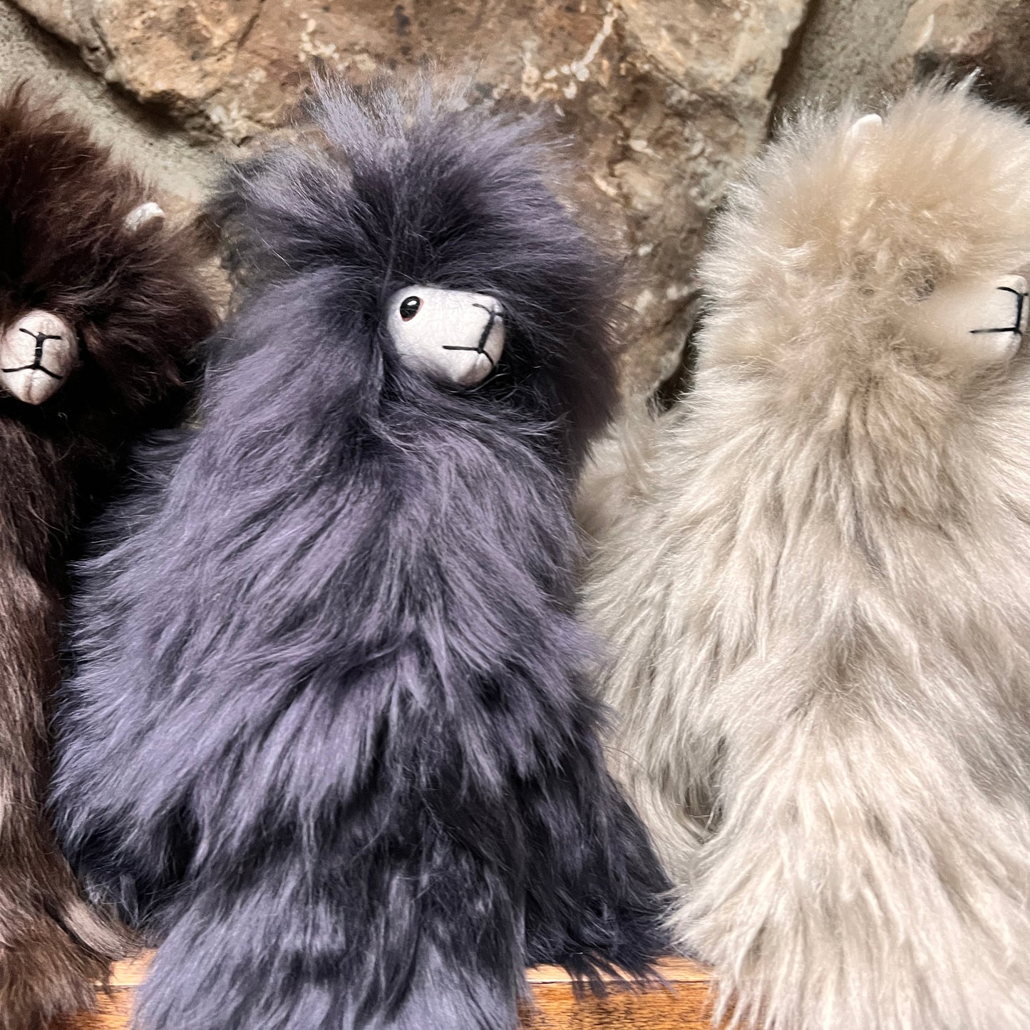 9" Handmade Suri Fur Alpaca