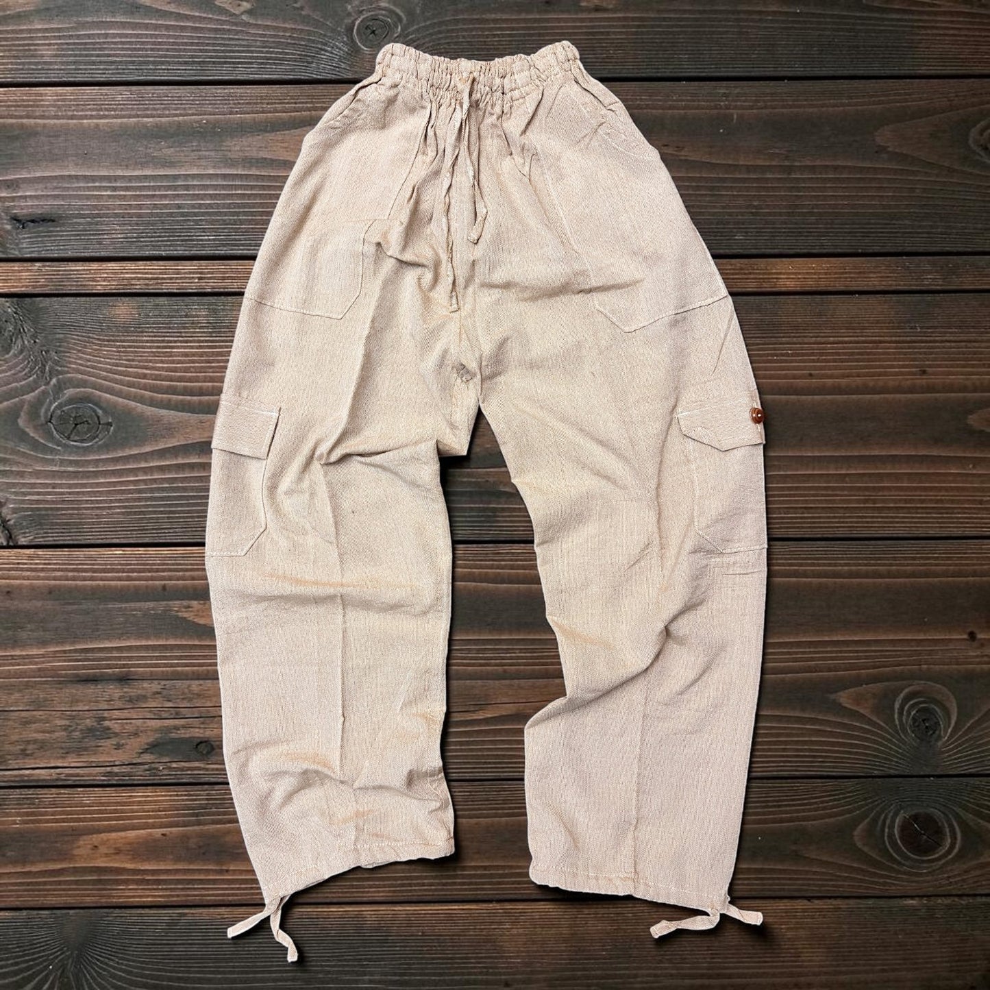 Luxury Solid Color Boho Harem Pants | Peruvian Pima Cotton Resort & Beach Pants for Women