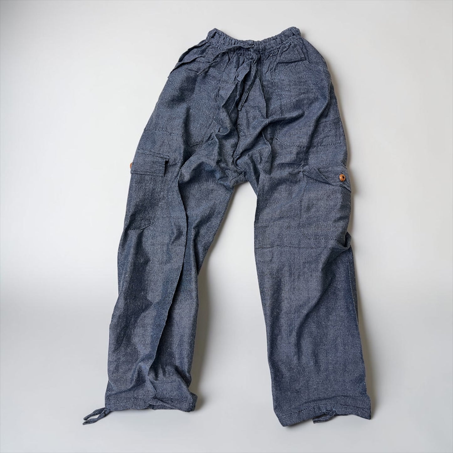 Luxury Solid Color Boho Harem Pants | Peruvian Pima Cotton Resort & Beach Pants for Women