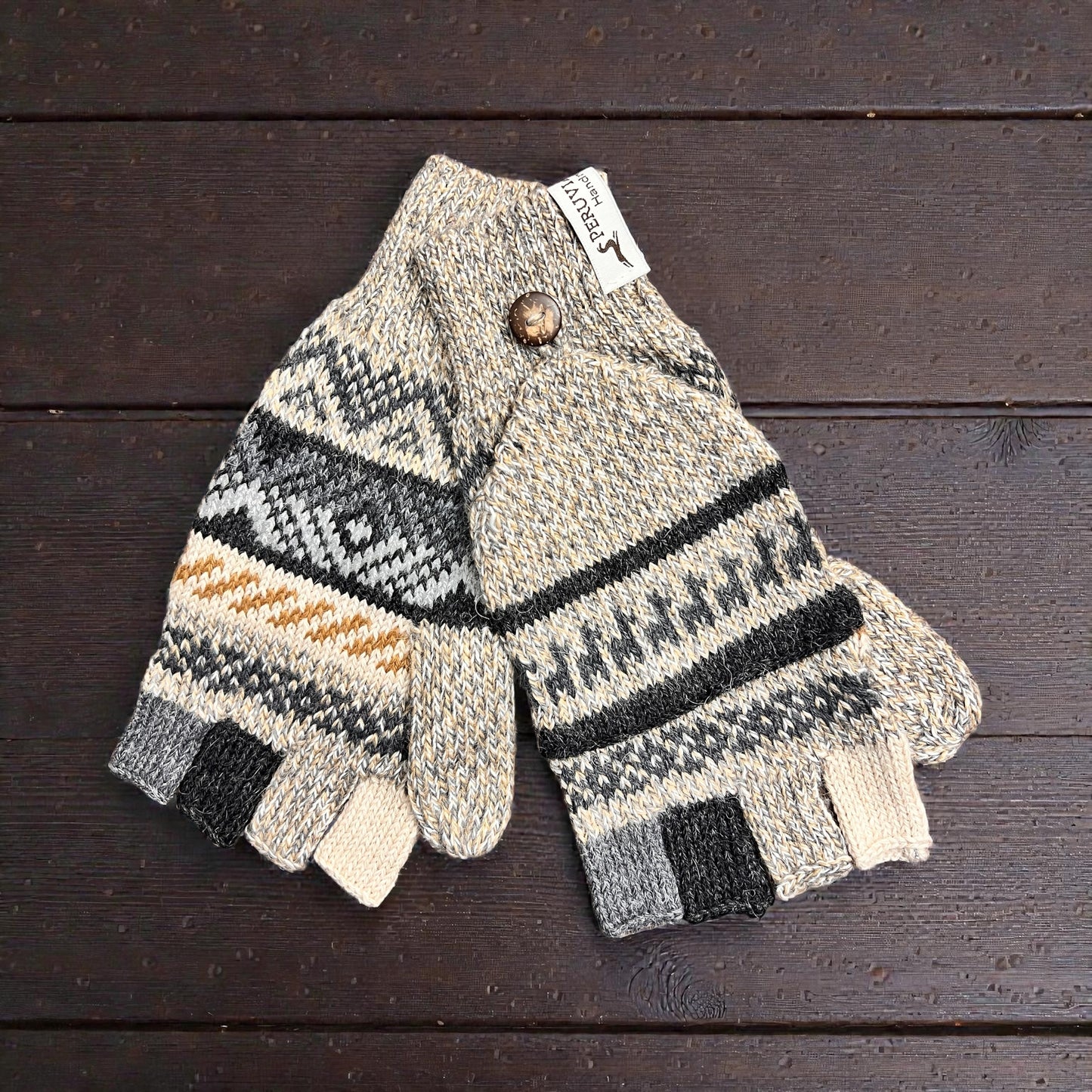 Alpaca mitten gloves. Unisex. (multiple colors)