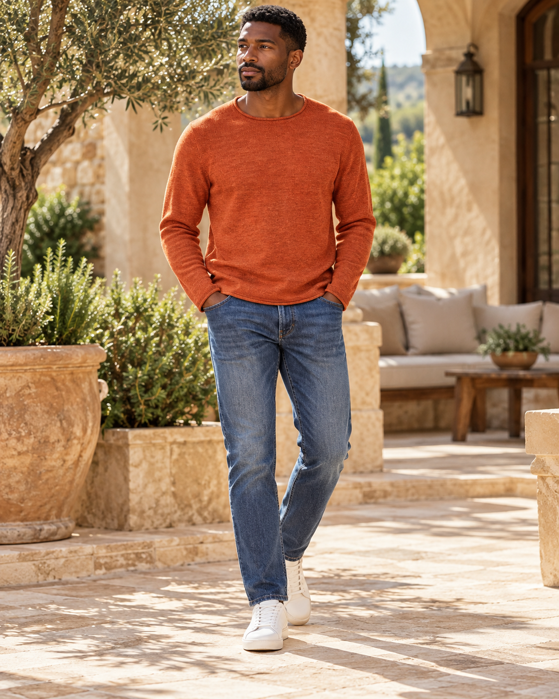The Qori Crew – 100% Baby Alpaca Luxury Crewneck Sweater