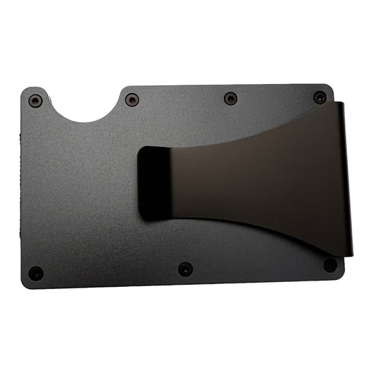 Gun Metal RFID blocking Slim wallet