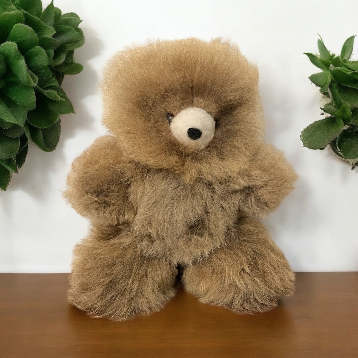 Handmade baby Alpaca fur bear