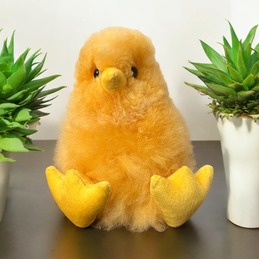 "Chicken Nugget" made of baby Alpaca fur.