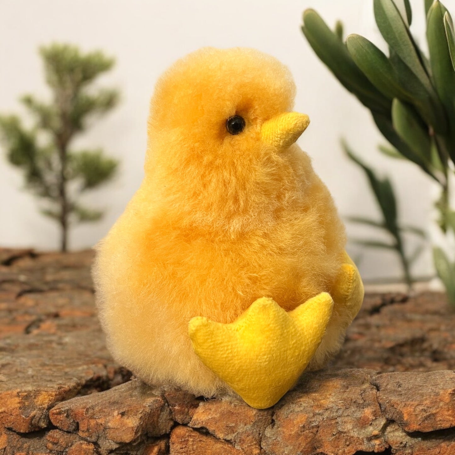 BB Chick, made of baby Alpaca fur.