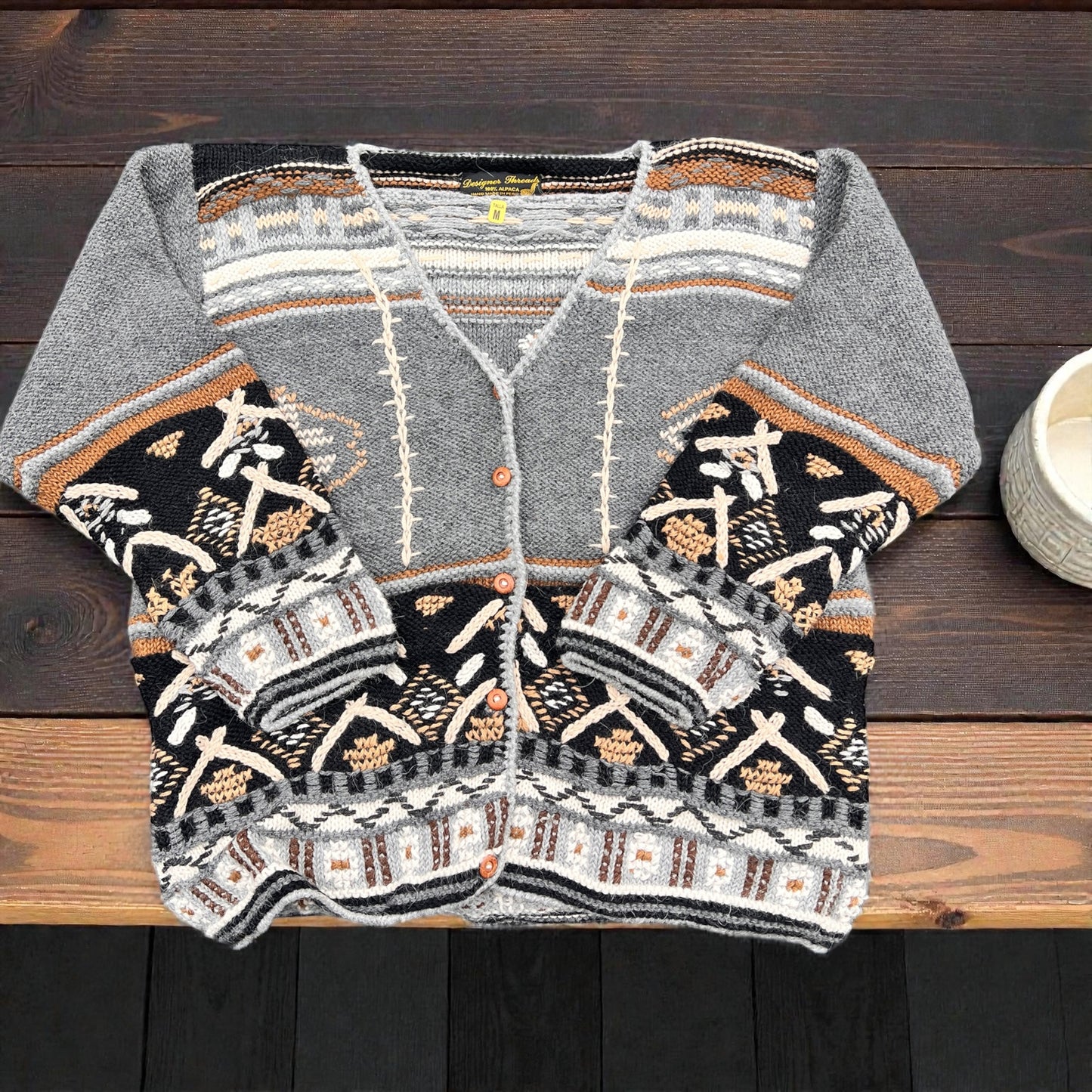 RUMI Alpaca Sweater.  UNISEX